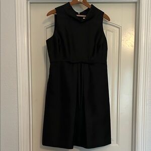 Kate Spade Black Silk/Cotton Sleeveless Dress. Size 8